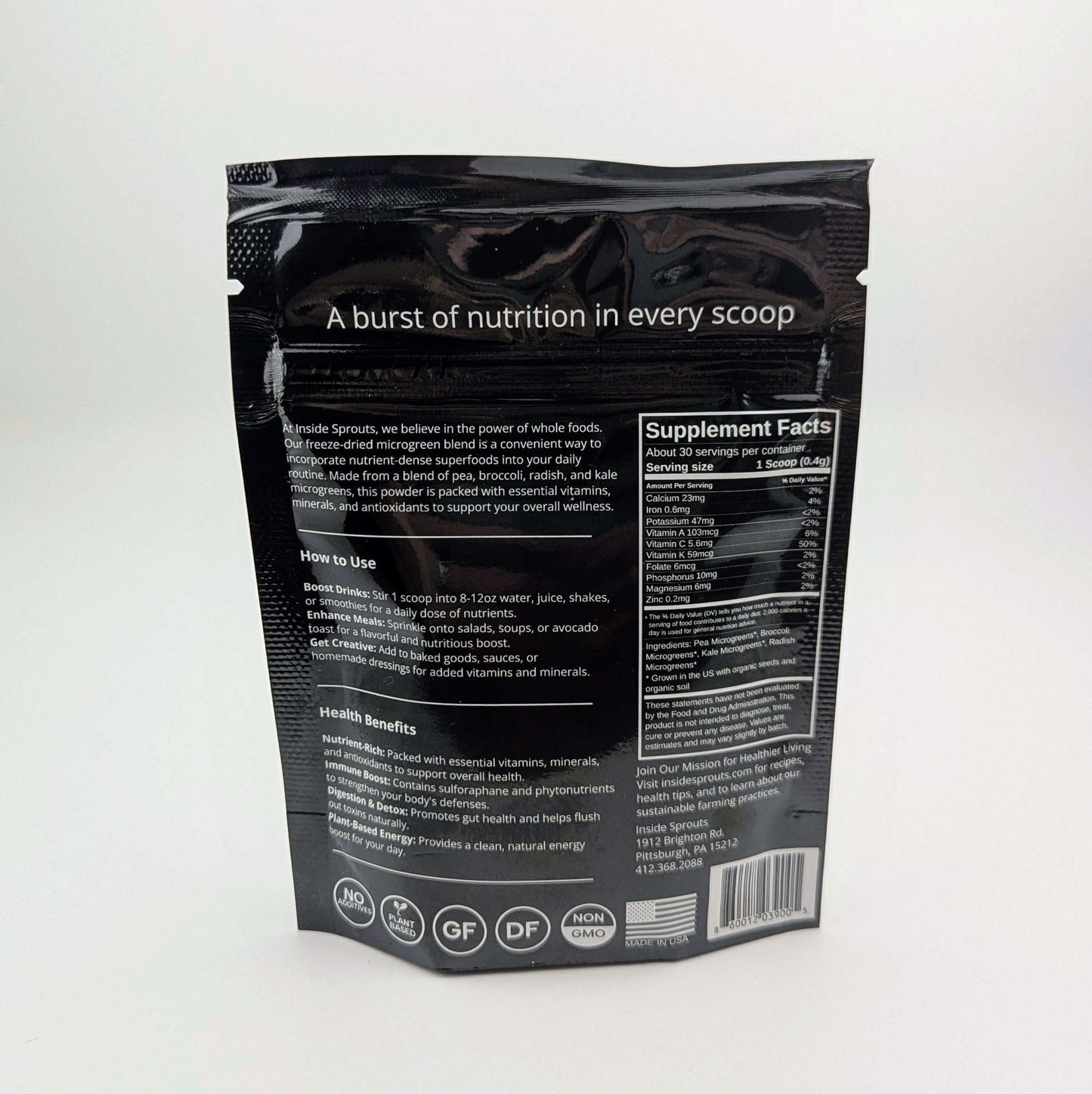 Microgreens Powder Blend